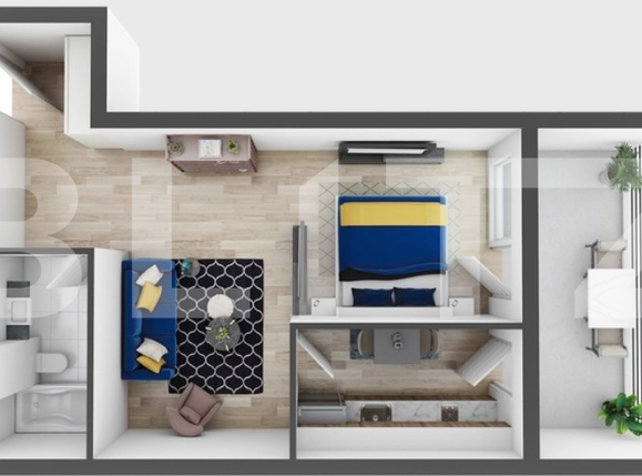 Garsonieră de vânzare Zorilor - 56171AV | BLITZ Cluj-Napoca | Poza1