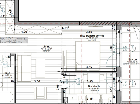 Garsonieră de vânzare Zorilor - 56171AV | BLITZ Cluj-Napoca | Poza2