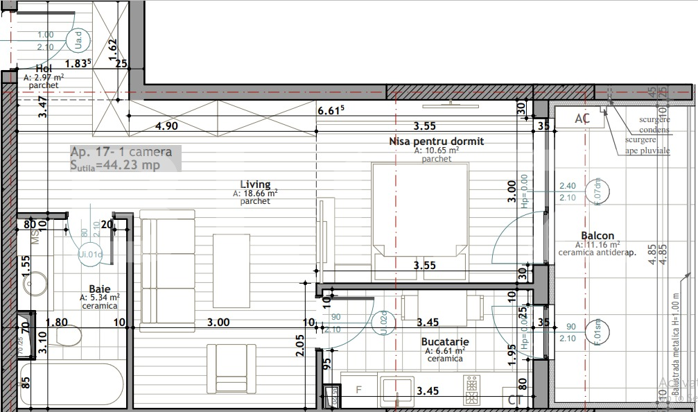 Garsonieră de vânzare Zorilor - 56171AV | BLITZ Cluj-Napoca | Poza2