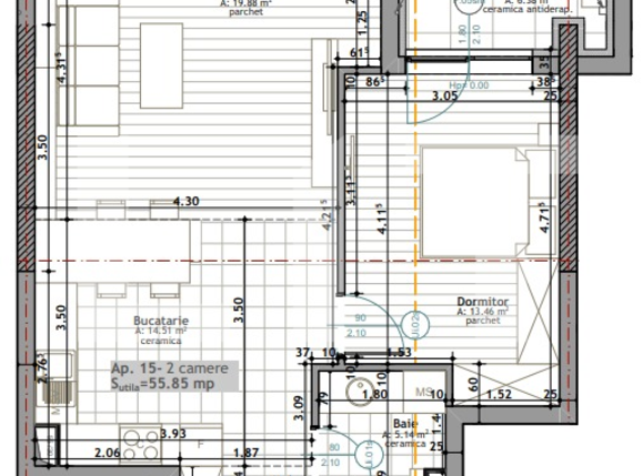 Apartament de vânzare 2 camere Zorilor - 56175AV | BLITZ Cluj-Napoca | Poza2