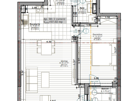 Apartament de vânzare 2 camere Zorilor - 56176AV | BLITZ Cluj-Napoca | Poza1
