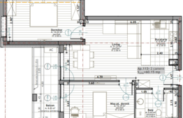 3 camere, 60 mp utili, 8 mp terasa, imobil nou!