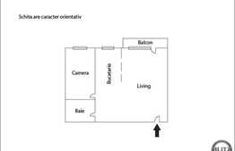 De vanzare apartament cu 2 camere, finisat nou