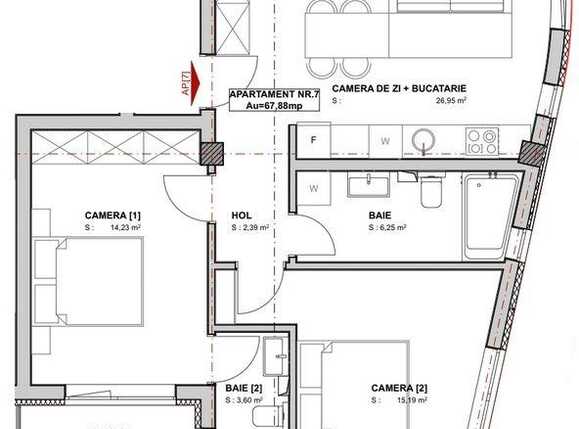 Apartament de vânzare 3 camere Marasti - 56232AV | BLITZ Cluj-Napoca | Poza1