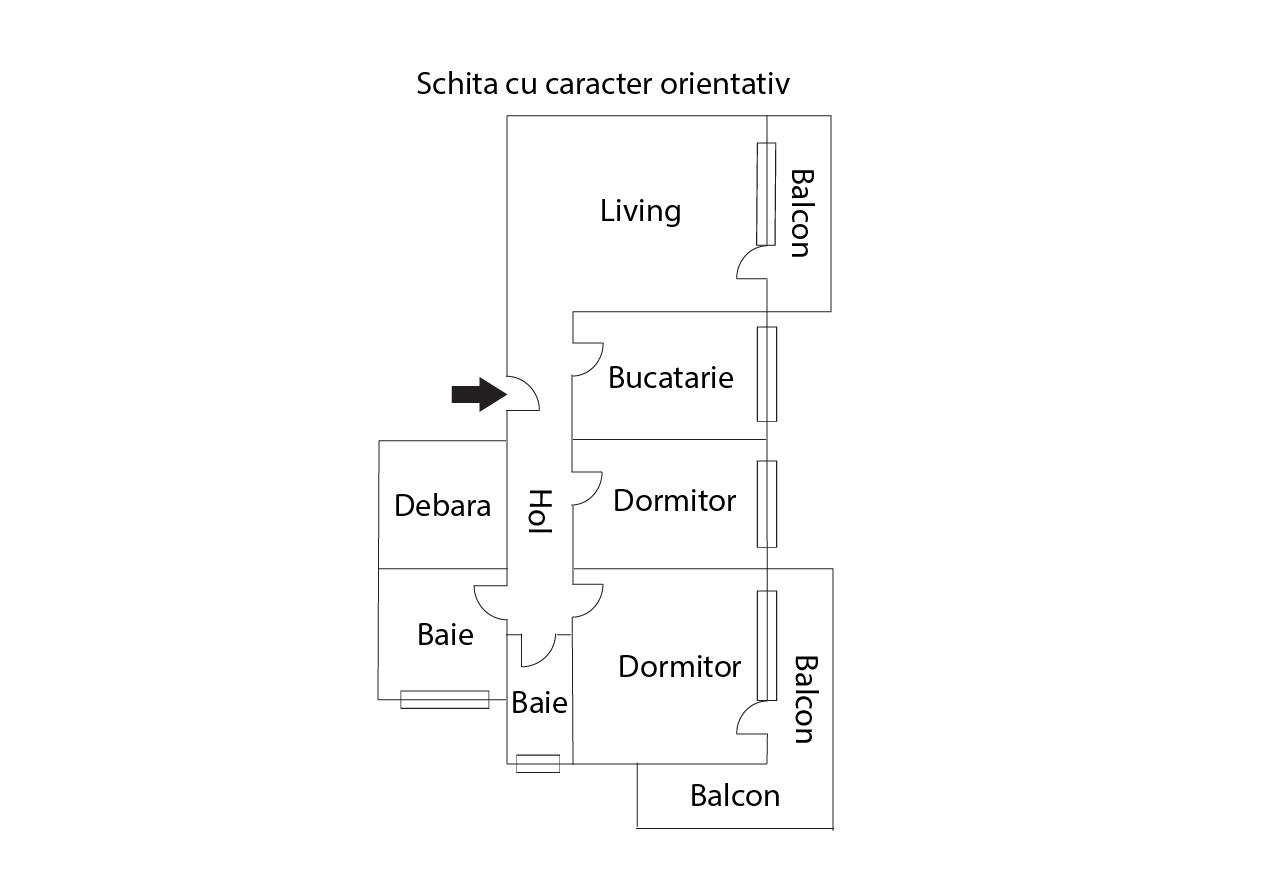 Apartament de vânzare 3 camere Marasti - 56289AV | BLITZ Cluj-Napoca | Poza1