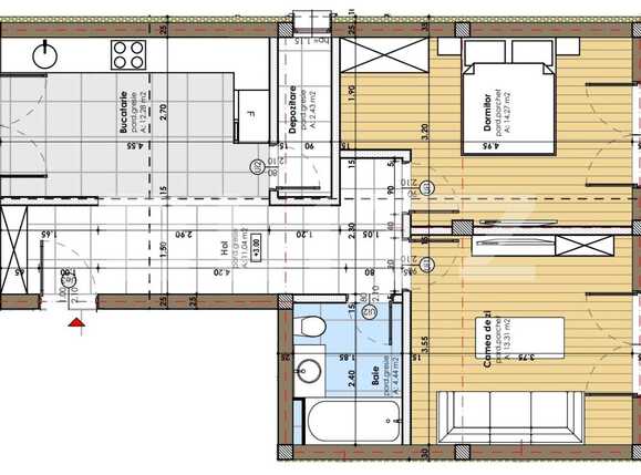 Apartament de vânzare 2 camere Apahida - 56301AV | BLITZ Cluj-Napoca | Poza2