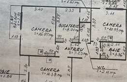 Apartament cu 3 camere, etaj intermediar, in zona centrala Apahida