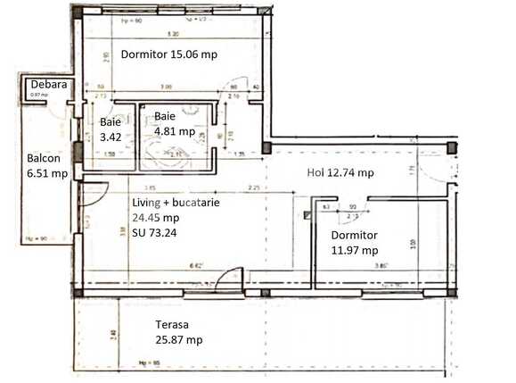Apartament de vânzare 3 camere Floreşti - 56522AV | BLITZ Cluj-Napoca | Poza1