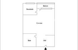 Cauti o garsoniera renovata, pe etaj intermediar, in zona strazii Detunata?
