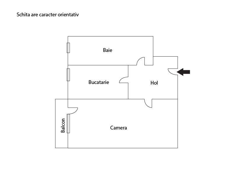 Garsonieră de vânzare Floreşti - 5660AV | BLITZ Cluj-Napoca | Poza1