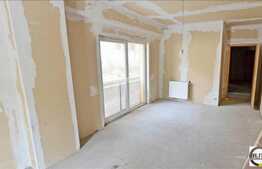 Apartament semifinisat cu 1 camera, 37 mp decomandati