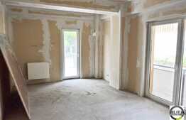 Apartament semifinisat cu 1 camera, 37 mp decomandati