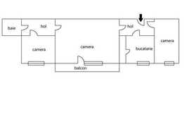 Apartament in zona strazii Donath, posibilitate PRIMA CASA