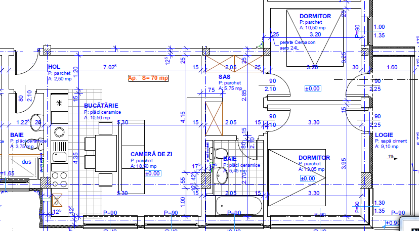 Apartament de vânzare 3 camere Baciu - 57072AV | BLITZ Cluj-Napoca | Poza1