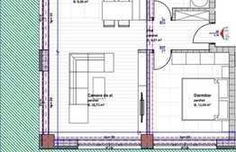 Penthouse de exceptie ! 2 camere, 51 mp, terasa 28 mp, zona Petrom 