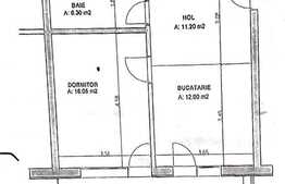 Cel mai bun pret! 2 camere, 47 mp, balcon 9 mp, zona Centrala!