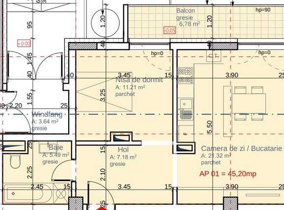 Apartament de vânzare 2 camere Bună Ziua - 57147AV | BLITZ Cluj-Napoca | Poza2