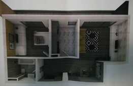 2 camere, 54 mp, decomandat, semifinisat, zona Lidl, cartier Buna Ziua