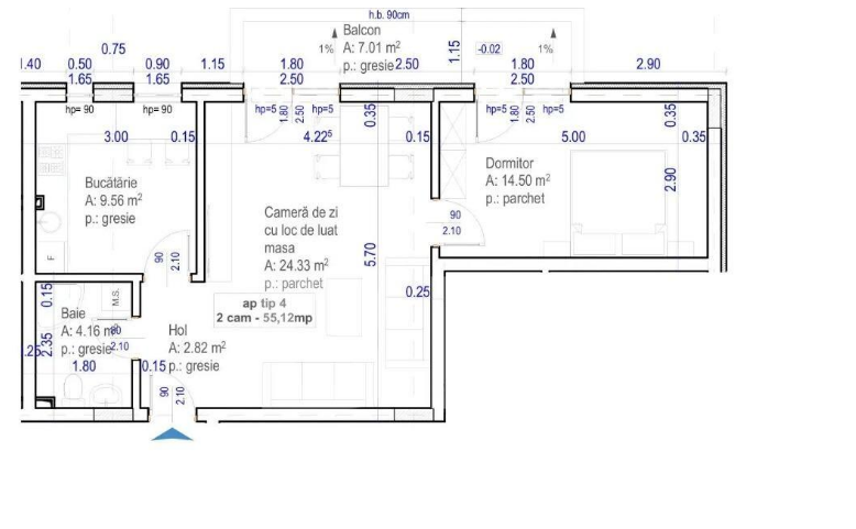 Apartament de vânzare 2 camere Baciu - 57317AV | BLITZ Cluj-Napoca | Poza1