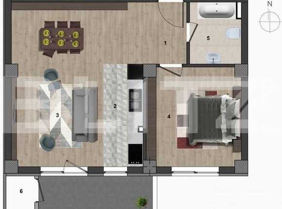 Apartament de vânzare 2 camere Europa - 57335AV | BLITZ Cluj-Napoca | Poza1