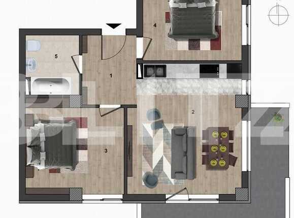 Apartament de vânzare 3 camere Europa - 57337AV | BLITZ Cluj-Napoca | Poza1