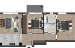 Apartament 3 camere, 73.14 mp, 3 balcoane, semifinisat, cartierul Europa!