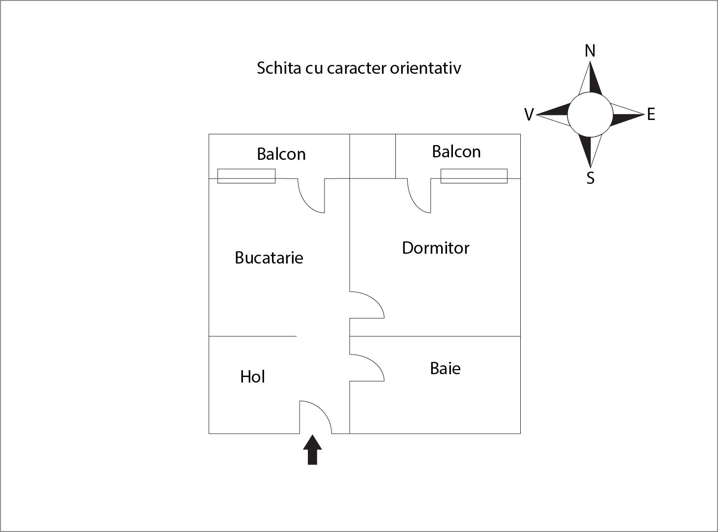Garsonieră de vânzare Floreşti - 57350AV | BLITZ Cluj-Napoca | Poza1