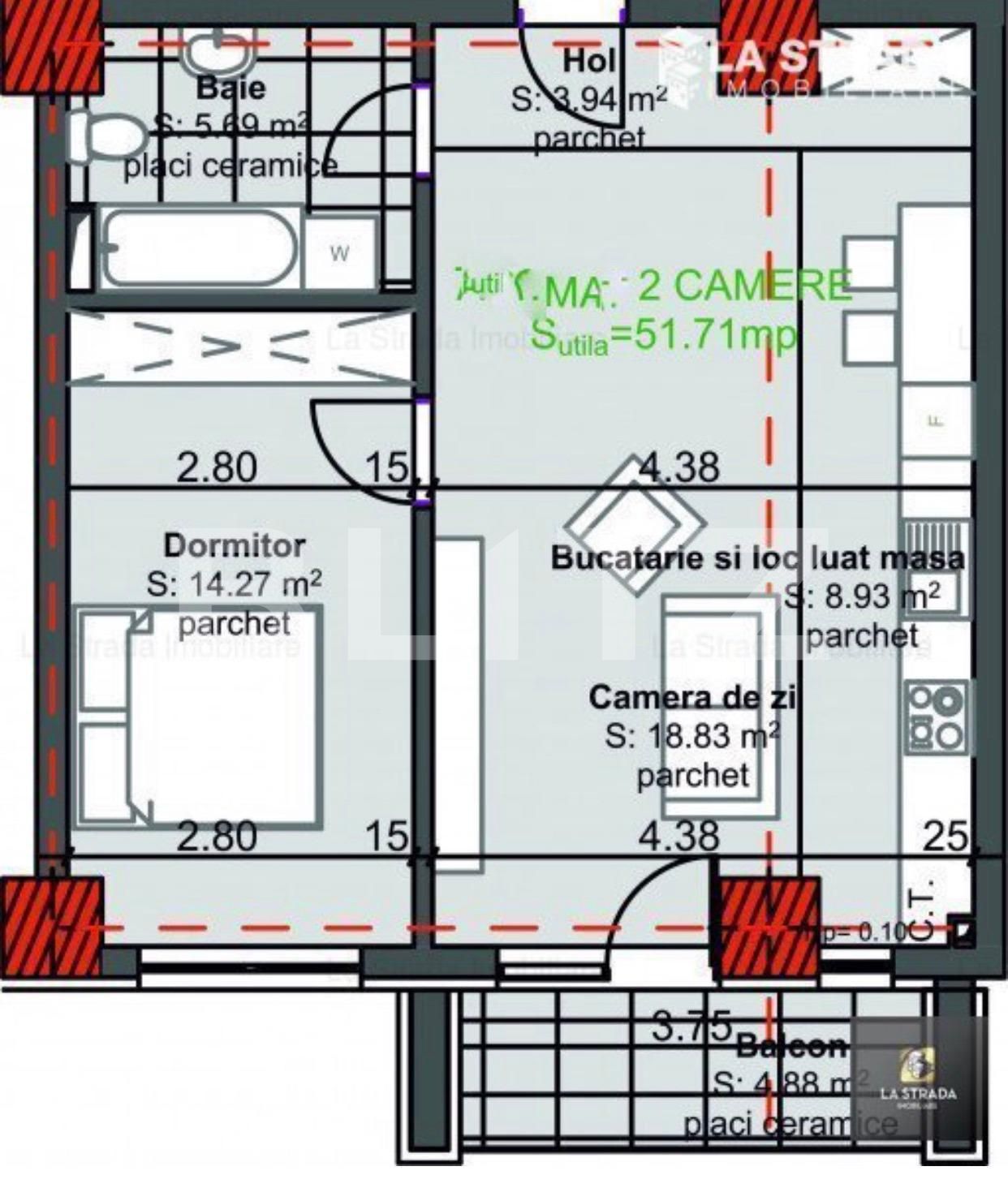 Apartament de vânzare 2 camere Marasti - 57406AV | BLITZ Cluj-Napoca | Poza9