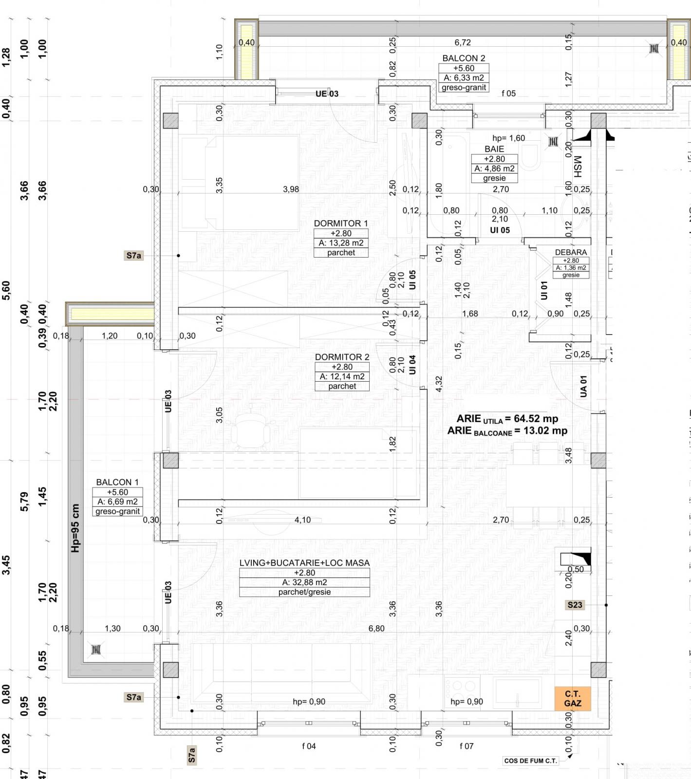 Apartament de vânzare 3 camere Floreşti - 57451AV | BLITZ Cluj-Napoca | Poza1