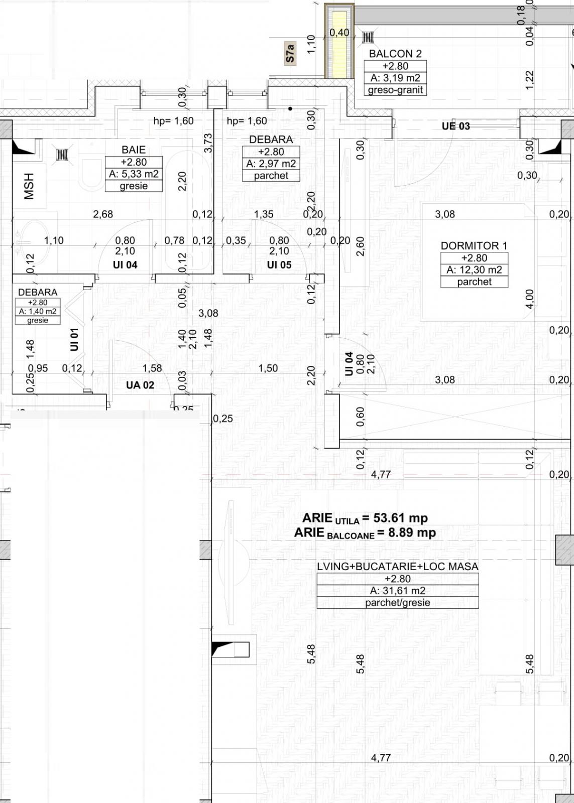 Apartament de vânzare 2 camere Floreşti - 57463AV | BLITZ Cluj-Napoca | Poza1