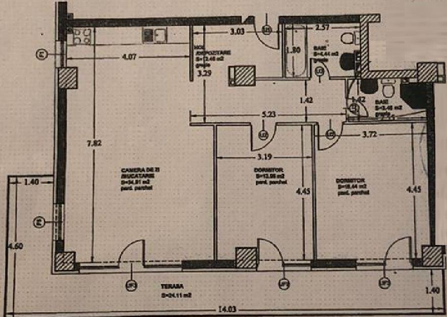 Apartament de vânzare 3 camere Bună Ziua - 57509AV | BLITZ Cluj-Napoca | Poza1