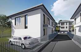 Casa individuala 120 mp utili, 350 mp teren, ansamblu privat cu 5 case! Zona Restaurant Roata