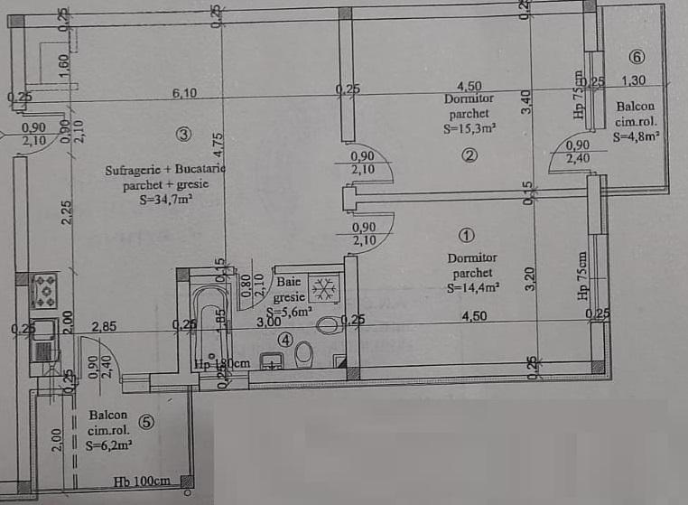 Apartament de vânzare 3 camere Floreşti - 57524AV | BLITZ Cluj-Napoca | Poza1