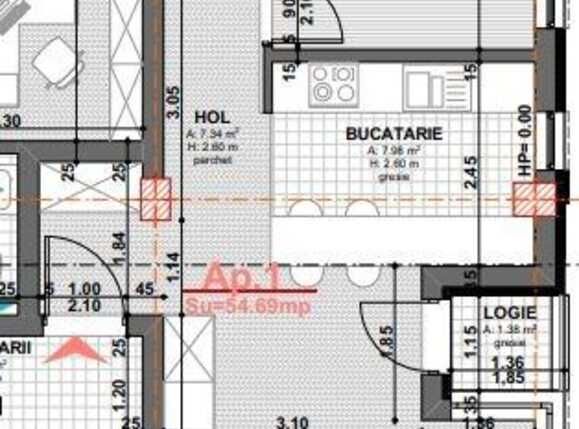 Apartament de vânzare 2 camere Semicentral - 57557AV | BLITZ Cluj-Napoca | Poza1