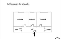 2 camere de vanzare, 44 mp utili, finisat clasic, ideal pentru investitie!