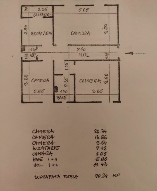 Apartament de vânzare 3 camere Manastur - 57617AV | BLITZ Cluj-Napoca | Poza1