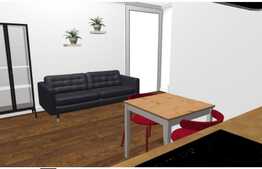 Apartament 2 camere semifinisat, garaj 3000 euro, zona Sub Cetate!