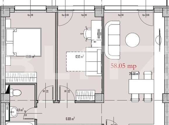 Apartament de vânzare 3 camere Baciu - 57637AV | BLITZ Cluj-Napoca | Poza1