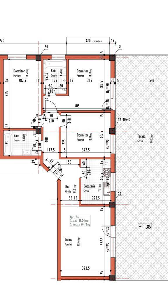 Apartament de vânzare 4 camere Dambul Rotund - 57683AV | BLITZ Cluj-Napoca | Poza1