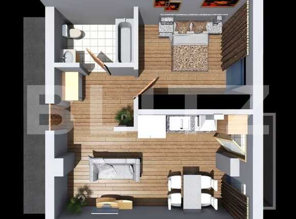 Apartament de vânzare 2 camere Marasti - 57691AV | BLITZ Cluj-Napoca | Poza2