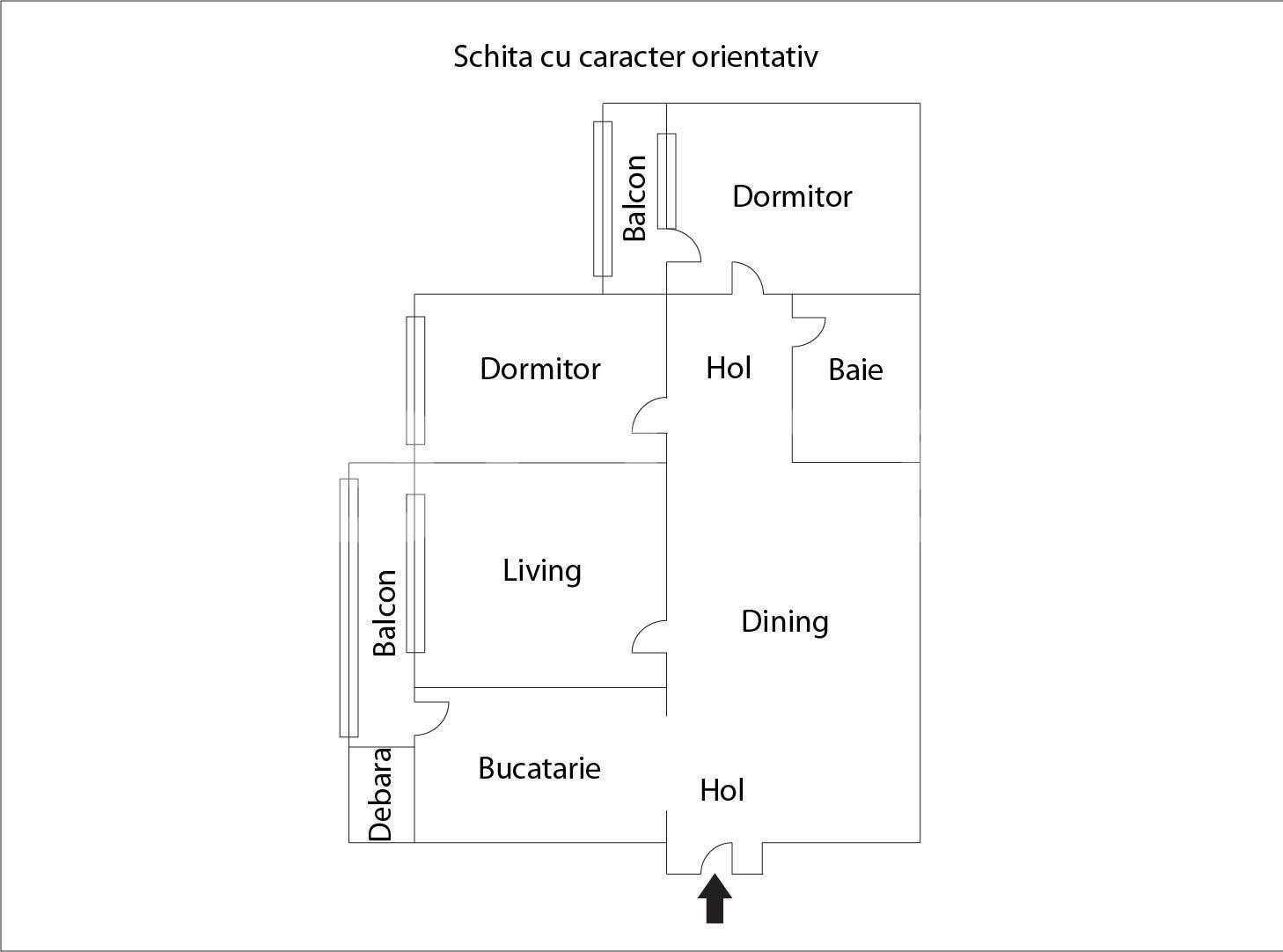 Apartament de vânzare 3 camere Manastur - 57700AV | BLITZ Cluj-Napoca | Poza1