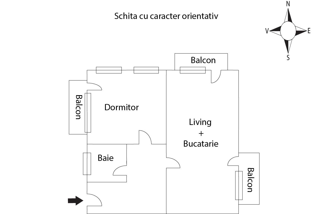 Apartament de vânzare 2 camere Floreşti - 57715AV | BLITZ Cluj-Napoca | Poza1