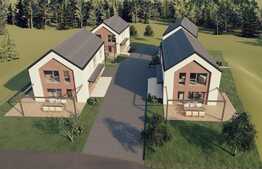 Teren 2410mp, intravilan Feleacu, cu autorizatie de constructie pentru 4 case  