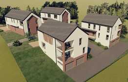 Teren 2410mp, intravilan Feleacu, cu autorizatie de constructie pentru 4 case  