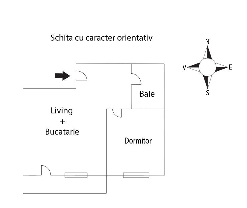 Apartament de vânzare 2 camere Floreşti - 57757AV | BLITZ Cluj-Napoca | Poza1