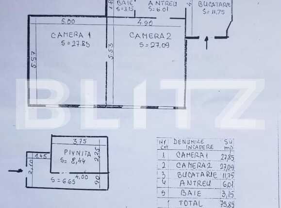 Apartament de vânzare 2 camere Central - 57816AV | BLITZ Cluj-Napoca | Poza1