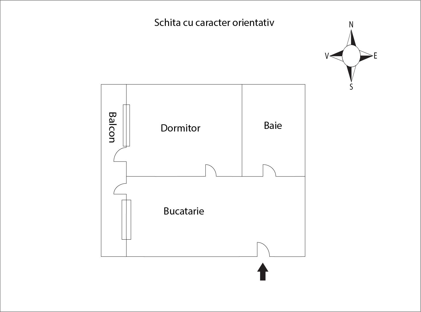 Garsonieră de vânzare Floreşti - 57837AV | BLITZ Cluj-Napoca | Poza1