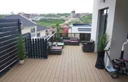 De vanzare la cheie duplex ultra finisat si mobilat, 120 mp, 250 mp teren,panorama deosebita