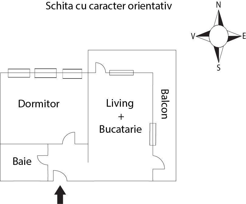 Apartament de vânzare 2 camere Floreşti - 57853AV | BLITZ Cluj-Napoca | Poza1
