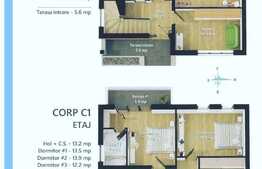 Complex privat de duplexuri  in zona Avram Iancu 